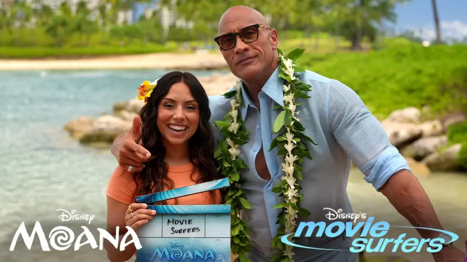 Видео к фильму Моана — Movie Surfers - Behind the Scenes of Moana