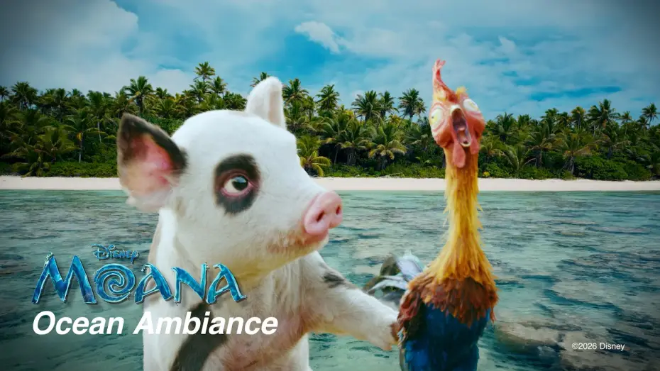 Видео к фильму Моана — Ocean Ambiance