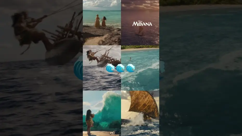 Видео к фильму Моана — Our summer mood board