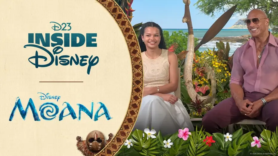 Видео к фильму Моана — D23 Inside Disney - Moana