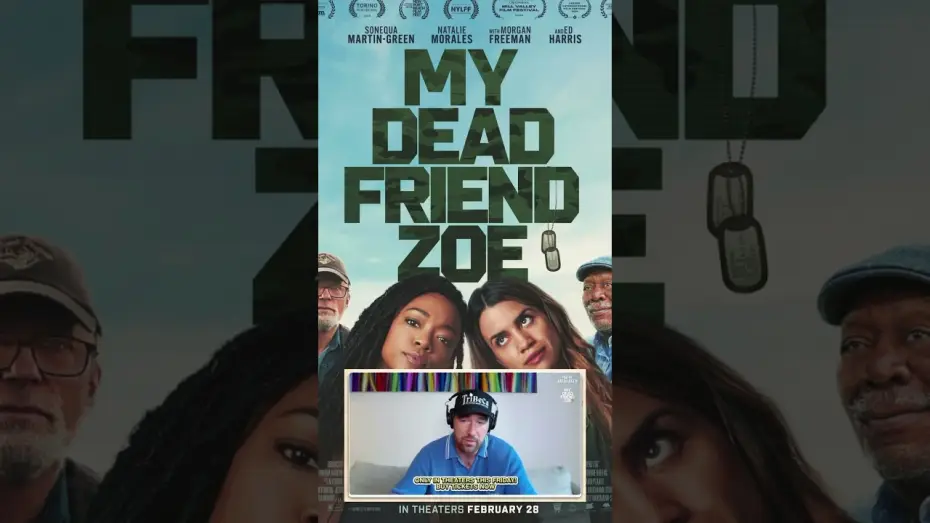 Видео к фильму Моя мёртвая подруга Зои — Huge thanks to Travis Kelce (MDFZ Exec Producer) for highlighting My Dead Friend Zoe on @newheightshow