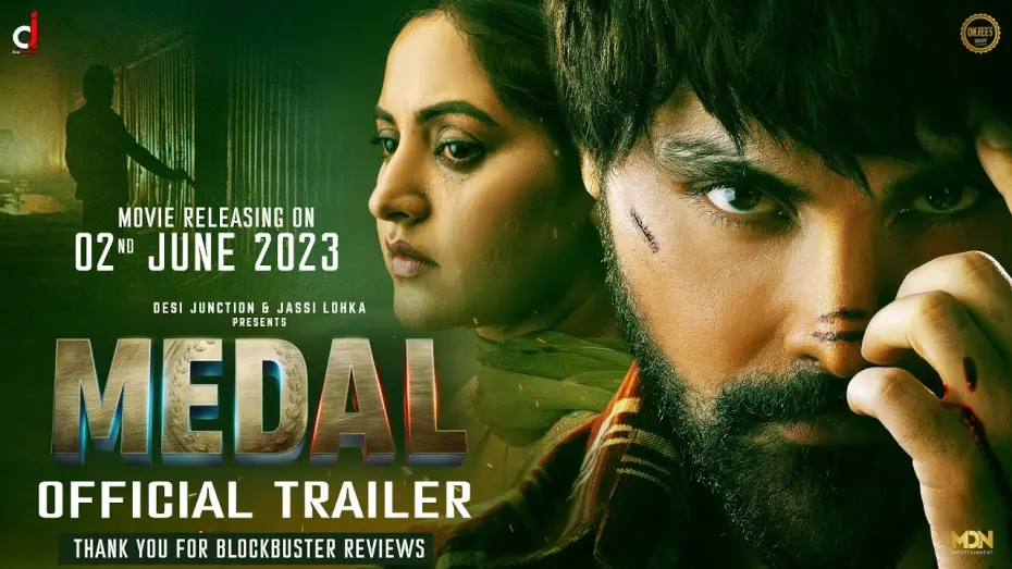 Видео к фильму Medal — MEDAL (Official Trailer ) - Jayy Randhawa - Baani Sandhu - Releasing 3nd June 23 - Desi Junction