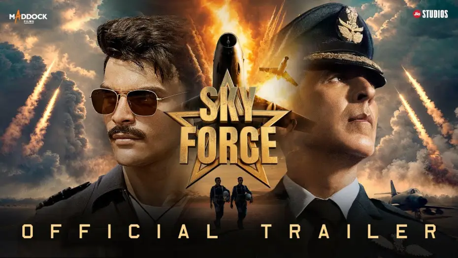 Видео к фильму Владыки небес — Sky Force | Official Trailer | Akshay Kumar | Veer P | Sara | Nimrat | Dinesh Vijan | 24th Jan 2025