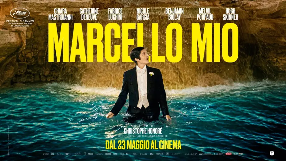 Видео к фильму Марчелло Мио — Marcello mio con Chiara Mastroianni e Catherine Deneuve | In concorso a Cannes 2024 - Trailer ITA HD