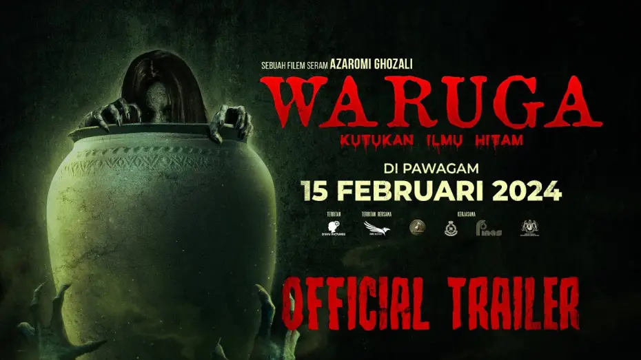 Видео к фильму Waruga: Kutukan Ilmu Hitam — WARUGA - Kutukan Ilmu Hitam | Official Trailer | Di Pawagam 15 Februari 2024