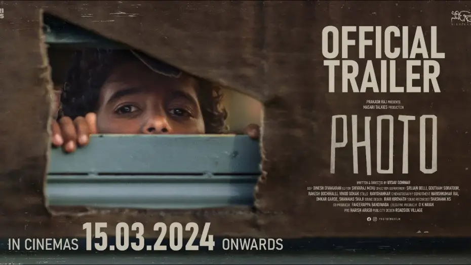 Видео к фильму ಫೋಟೋ — PHOTO - Kannada Film Official Trailer 2024| Prakash Raj| Utsav Gonwar