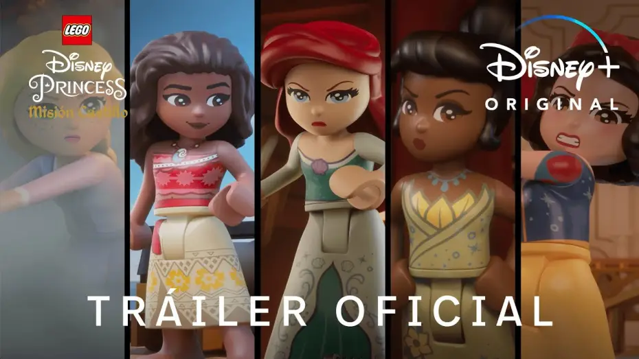 Видео к фильму LEGO принцессы Disney: Квест в замке — Tráiler oficial en español