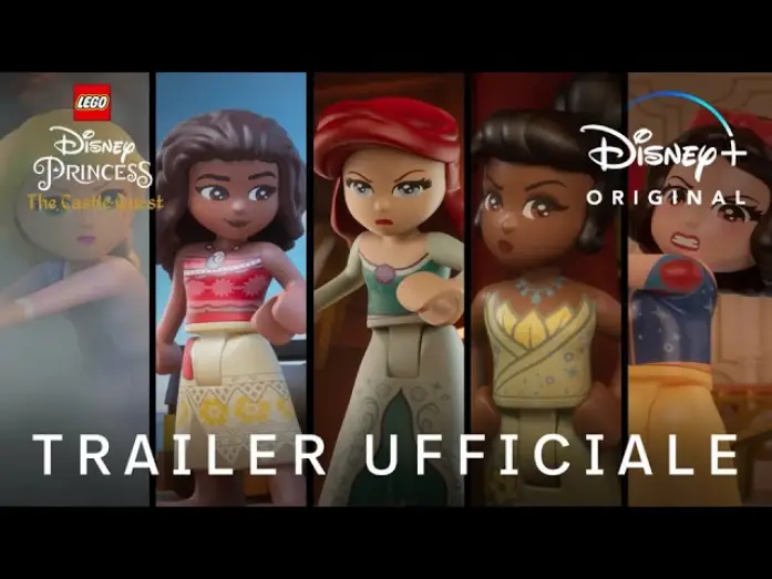 Видео к фильму LEGO принцессы Disney: Квест в замке — LEGO Disney Princess: The Castle Quest | Trailer Ufficiale | Disney+