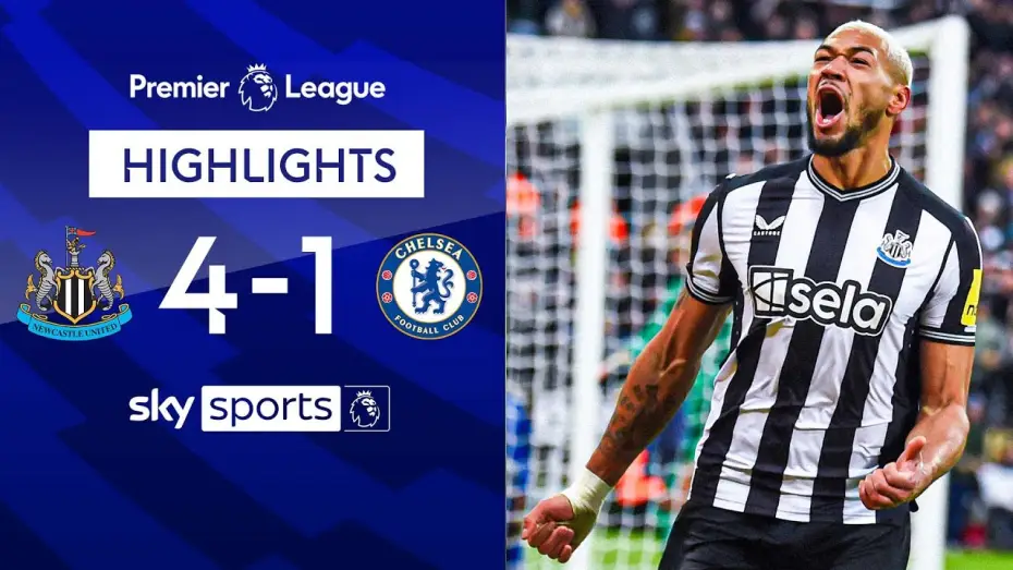 Видео к фильму Chelsea FC - Season Review 2023/24 — Newcastle 4-1 Chelsea - Premier League