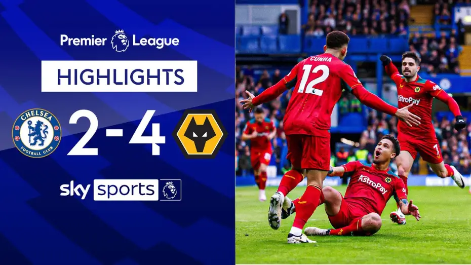 Видео к фильму Chelsea FC - Season Review 2023/24 — Chelsea 2-4 Wolves - Premier League