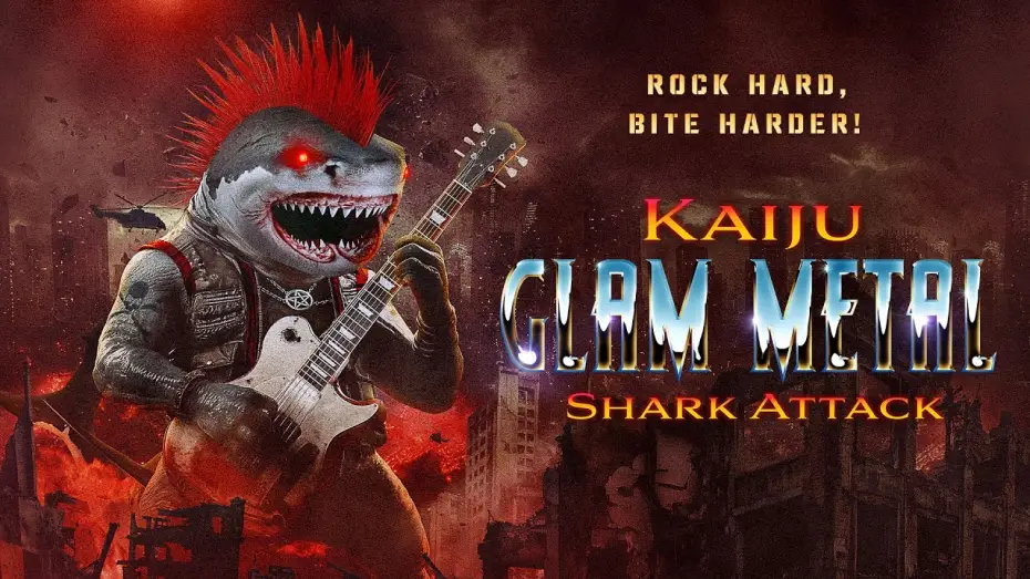 Видео к фильму Kaiju Glam Metal Shark Attack — Kaiju Glam Metal Shark Attack Movie Trailer SRS Cinema Brett Kelly