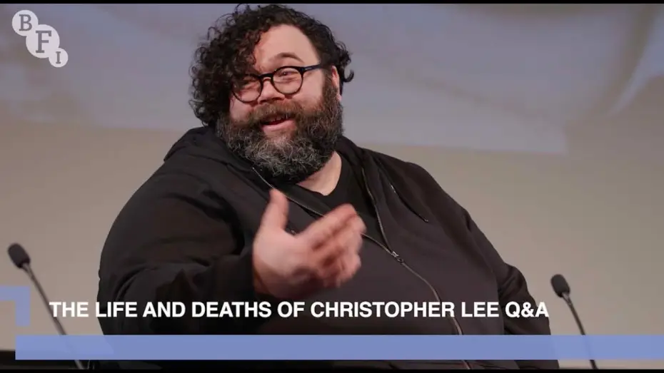 Видео к фильму The Life and Deaths of Christopher Lee — BFI Q&A