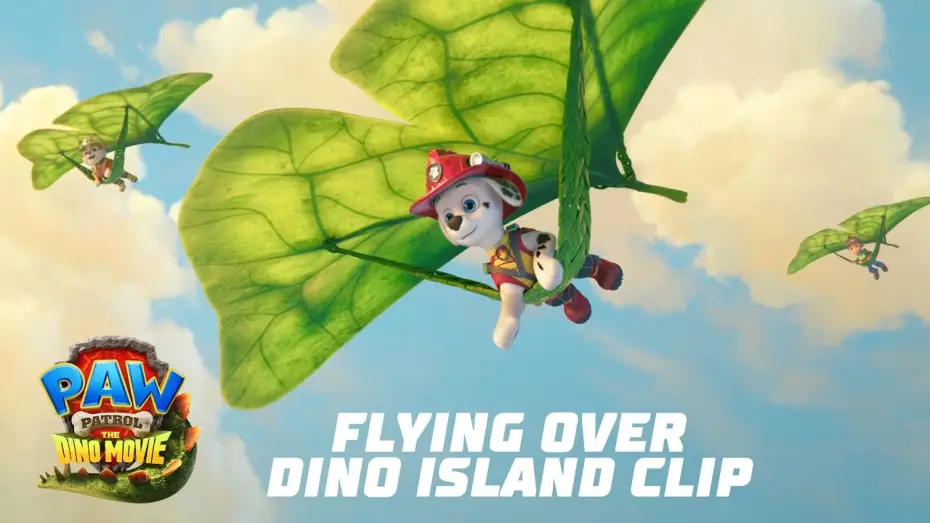 Видео к фильму Щенячий патруль: Динофильм — Flying Over Dino Island Clip