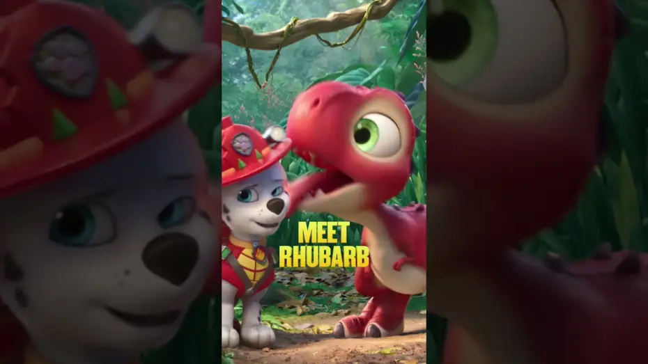 Видео к фильму Щенячий патруль: Динофильм — Something cute is coming to the big screen. Don't miss Rhubarb in PAW Patrol on FRIDAY.