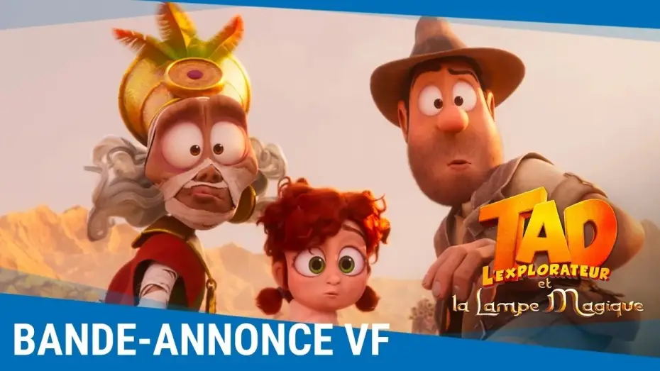 Видео к фильму Tadeo Jones y La Lámpara Maravillosa — Tad l'explorateur et la lampe magique - Bande-annonce VF [Au cinéma le 26 août]