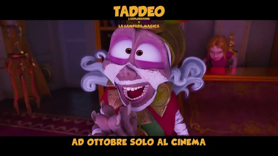 Видео к фильму Tadeo Jones y La Lámpara Maravillosa — TADDEO - L'ESPLORATORE E LA LAMPADA MAGICA | Trailer ufficiale