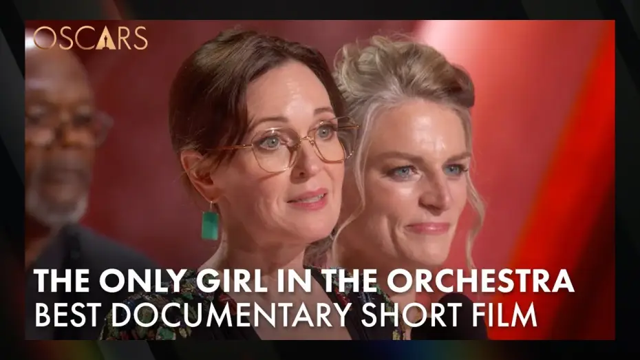Видео к фильму Единственная девушка в оркестре — 'The Only Girl in the Orchestra' Wins Best Documentary Short Film | 97th Oscars Speech (2025)