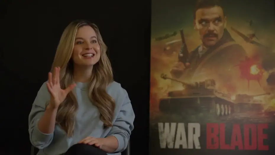 Видео к фильму Боевой клинок — Behind the scenes interviews - Alina Tamara 'Saskia'