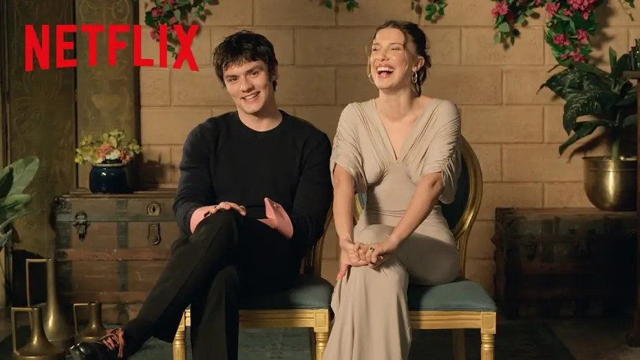 Видео к фильму Энола Холмс 3 — Millie Bobby Brown & Louis Partridge Answer Fan Questions