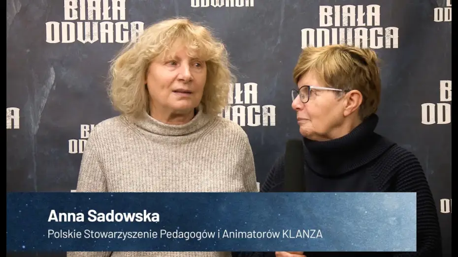 Видео к фильму Biała odwaga — "Ważna lekcja historii". Co o filmie BIAŁA ODWAGA sądzą nauczyciele i uczniowie?