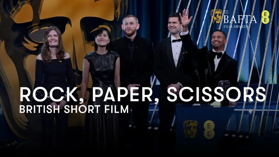 Видео к фильму Rock, Paper, Scissors — Rock, Paper, Scissors wins the British Short Film BAFTA | BAFTA Film Awards 2025