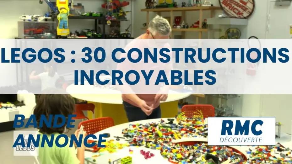 Видео к фильму Lego : Les 30 constructions les plus incroyables — bande annonce Legos : 30 constructions les plus incroyables sur RMC Découverte