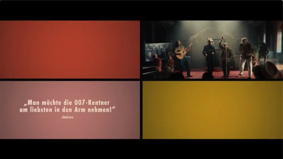 Видео к фильму Старики-разведчики 2 — KUNDSCHAFTER DES FRIEDENS 2 - Pressestimmen-Clip - Jetzt nur im Kino.