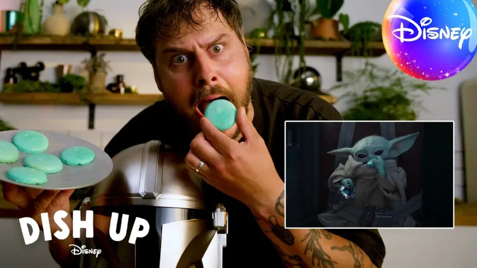 Видео к фильму Мандалорец и Грогу — Cooking Up Mandalorian and Grogu Inspired Cookies | Dish Up Disney