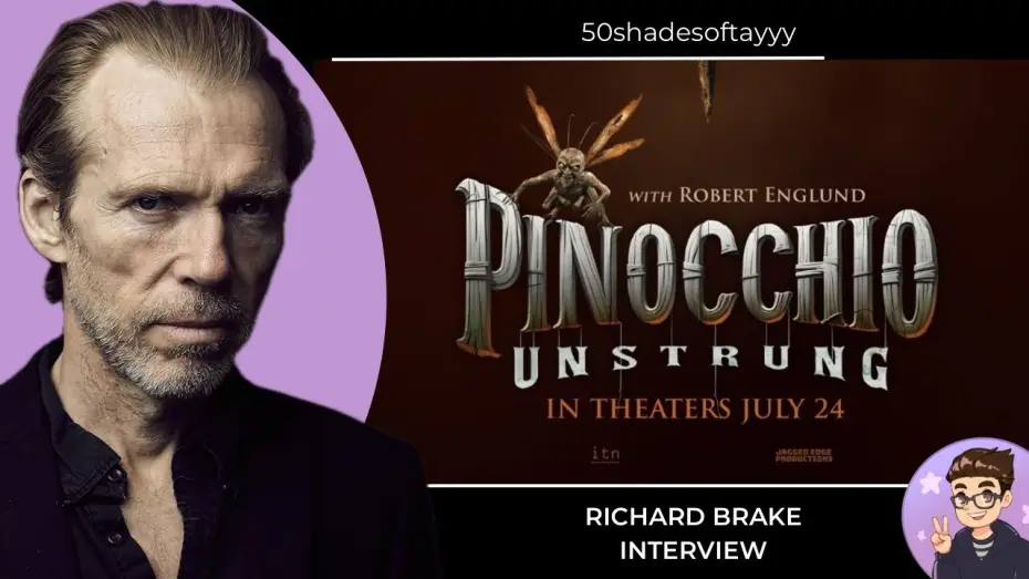 Видео к фильму Пиноккио: Раскрепощённый | Pinocchio Unstrung Richard Brake Interview