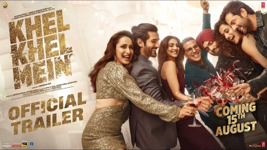 Видео к фильму Во время игры — KHEL KHEL MEIN (Official Trailer): Akshay Kumar,Vaani,Ammy,Taapsee,Fardeen,Aditya,Pragya | Bhushan K