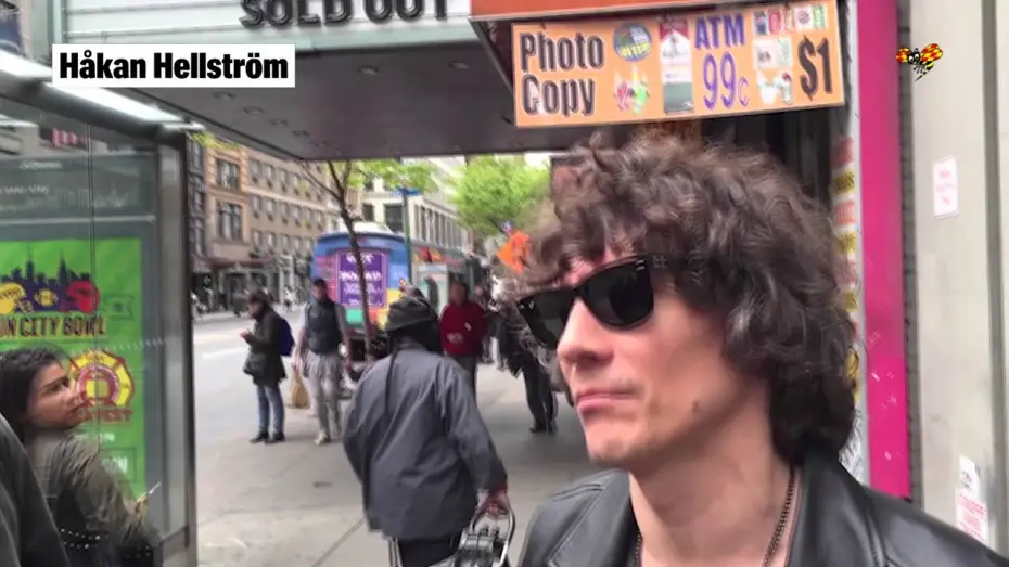 Видео к фильму Håkan Hellström - New York 2016 — Håkan Hellström: "Vi ska leka lite"