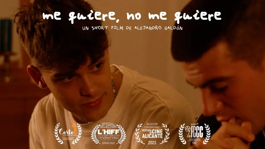 Видео к фильму Me quiere, no me quiere — 'me quiere, no me quiere' (2022) - a gay short film by Alejandro Galdón