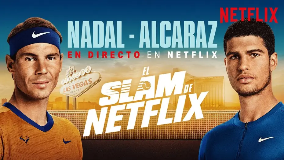 Видео к фильму Турнир Netflix: теннис — Partido Nadal contra Alcaraz (EN ESPAÑOL) | El Slam de Netflix | Netflix