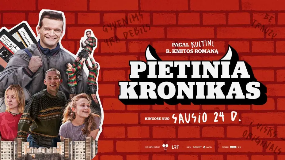 Видео к фильму Южные хроники — PIETINIA KRONIKAS (2025) - pirmasis kultinės knygos ekranizacijos anonsas visiems gezams i gazelėms