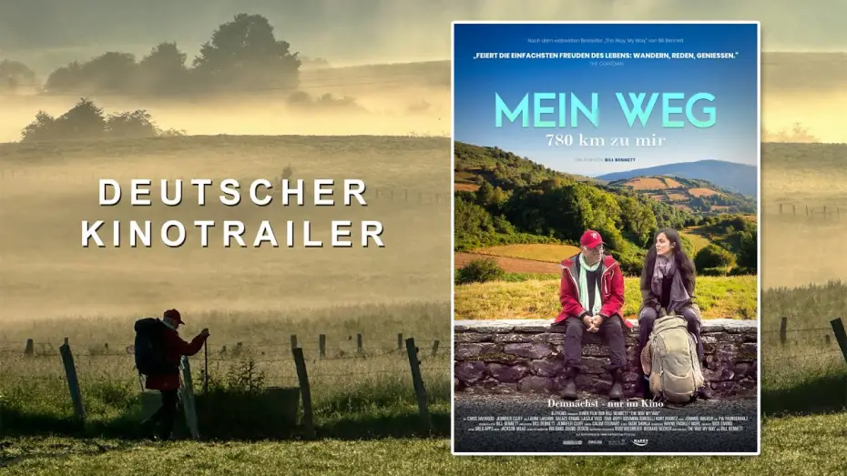 Видео к фильму Путь, мой путь — Mein Weg - 780km zu mir | Offizieller deutscher Kinotrailer