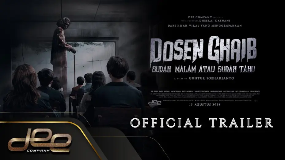 Видео к фильму Dosen Ghaib: Sudah Malam atau Sudah Tahu — DOSEN GHAIB: SUDAH MALAM ATAU SUDAH TAHU - OFFICIAL TRAILER | 15 AGUSTUS 2024