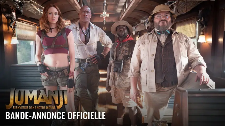Видео к фильму Джуманджи 3 — JUMANJI : BIENVENUE DANS NOTRE MONDE - Bande-annonce officielle (HD)