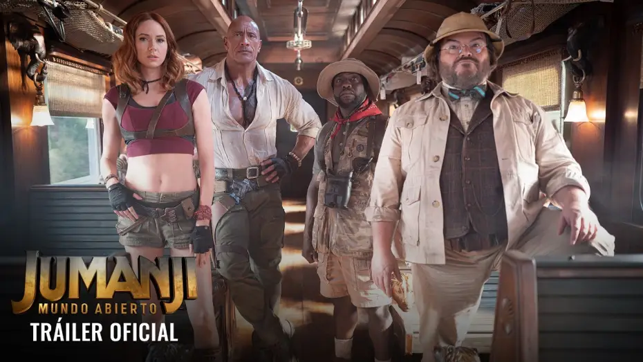 Видео к фильму Джуманджи 3 — Jumanji: Mundo Abierto | Tráiler Oficial español. Exclusivamente en cines el 25 de diciembre.