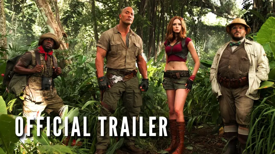 Видео к фильму Джуманджи 3 — JUMANJI: WELCOME TO THE JUNGLE - Official Trailer (HD)