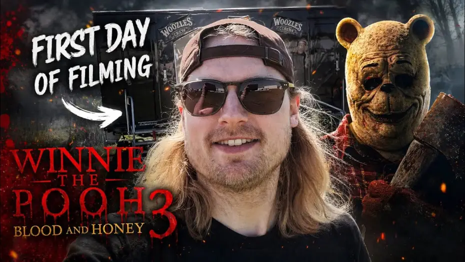 Видео к фильму Винни-Пух: Кровь и мёд 3 — First Day On Set Editing Winnie The Pooh Blood and Honey 3 #behindthescenes