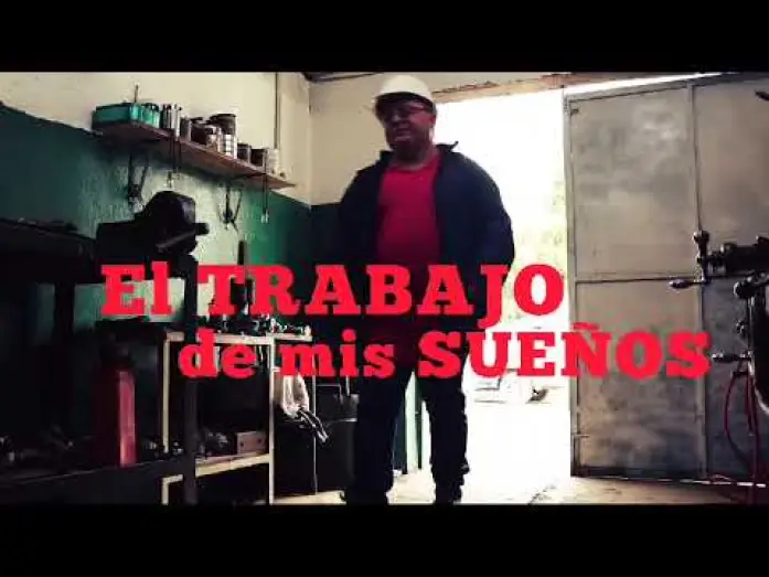 Видео к фильму El trabajo de mis sueños — "El trabajo de mis sueños" videominuto seleccionado ganador del festival construir cine 2024