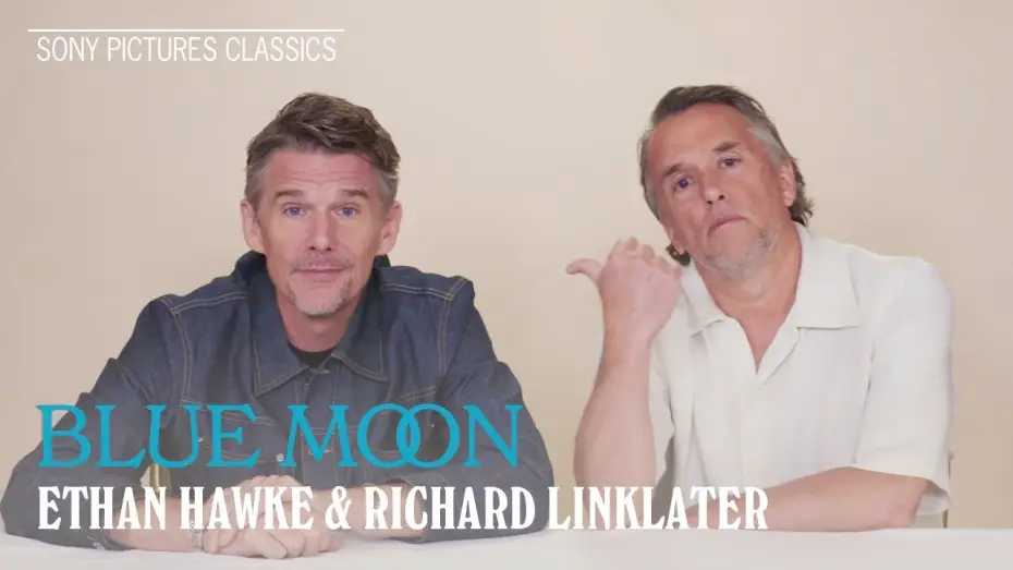 Видео к фильму Голубая Луна — "Created to Last" with Ethan Hawke & Director Richard Linklater | BLUE MOON