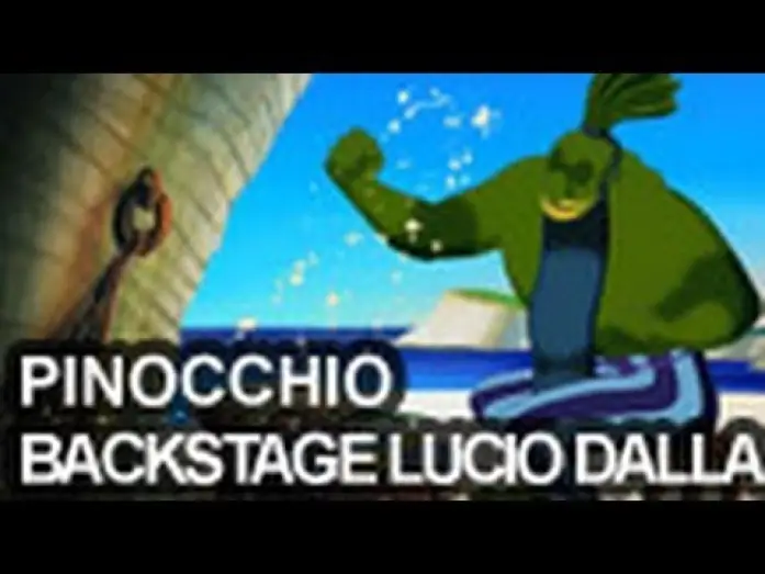 Видео к фильму Пиноккио — Backstage -- Lucio Dalla
