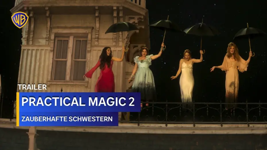 Видео к фильму Practical Magic 2 — PRACTICAL MAGIC 2 – ZAUBERHAFTE SCHWESTERN – Trailer 2 Deutsch German (2026)