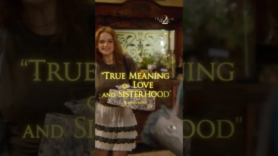 Видео к фильму Практическая магия 2 — Tag your sisters in the comments to remind them to get Practical Magic 2 tickets!