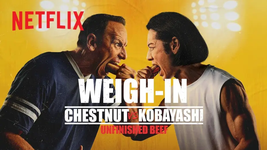 Видео к фильму Chestnut vs. Kobayashi: Unfinished Beef — Chestnut vs. Kobayashi Unfinished Beef: Weigh-In