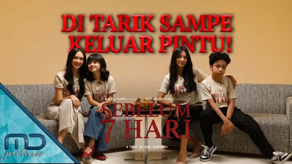 Видео к фильму Sebelum 7 Hari | Sebelum 7 Hari - Cast Sebelum 7 Hari Di Tarik Makhluk Gaib Sampai Keluar Pintu!