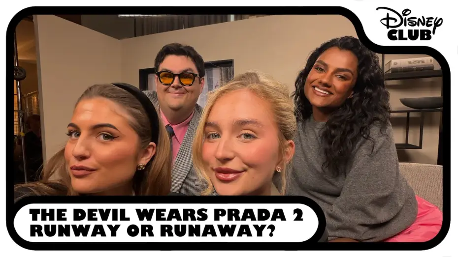 Видео к фильму Дьявол носит Prada 2 — Runway or Runaway? The Devil Wears Prada 2 Cast React to Iconic Disney Channel Fits