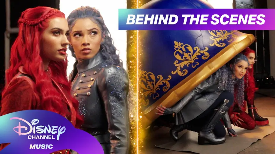 Видео к фильму Наследники: Злодейская Страна Чудес — Returning to Auradon! 🎬✨ | Descendants: Wicked Wonderland Behind the Scenes | BTS | Disney Channel