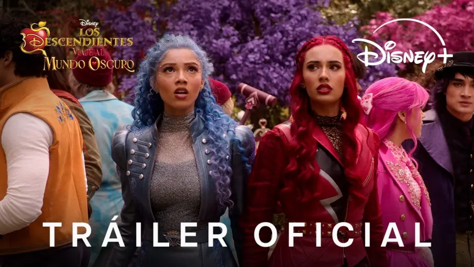 Видео к фильму Наследники: Злодейская Страна Чудес — Los Descendientes: viaje al mundo oscuro | Tráiler Oficial | Disney+